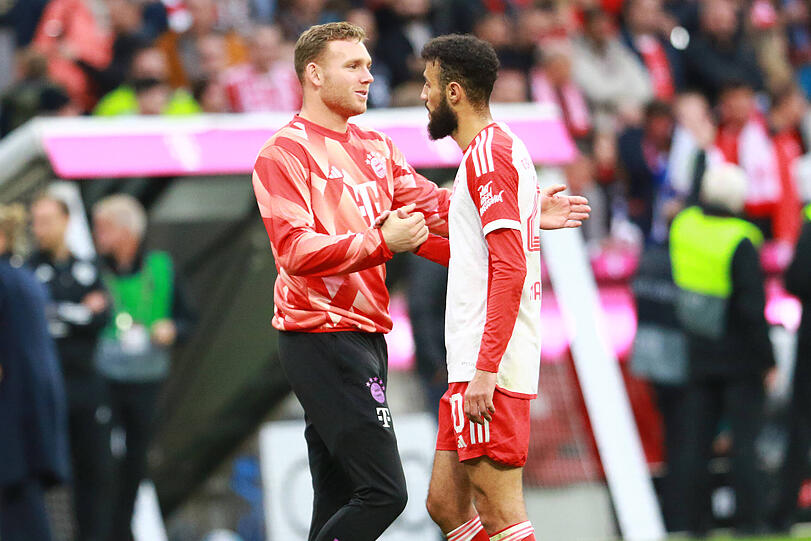 Daniel Peretz (l.) und Noussair Mazraoui.