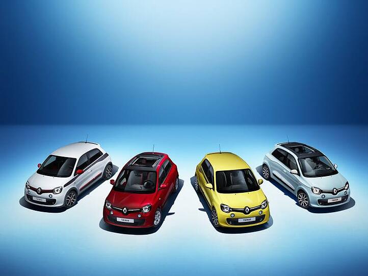 Geschrumpft und gewachsen: Der neue Renault Twingo ist etwas kürzer als der Vorgänger, soll innen aber trotzdem mehr Platz bieten. Dank Heckmotor und -antrieb sioll er in der Stadt sehr agil sein.