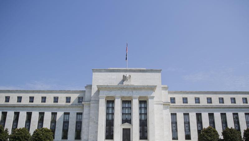 Der Hauptsitz der US-Notenbank Federal Reserve in Washington. Der Hauptsitz der US-Notenbank Federal Reserve in Washington.