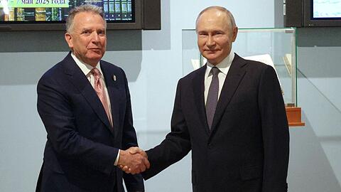 Der US-Sondergesandte Steve Witkoff will in Moskau weitere Gespräche über ein Ende des russischen Angriffskrieges gegen die Ukraine führen. (Archivbild)