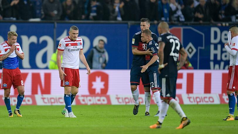 Die Bayern taten sich gegen den HSV sehr schwer. Die Bayern taten sich gegen den HSV sehr schwer.