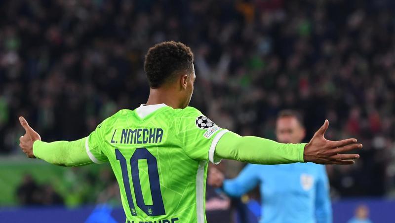Lukas Nnechma jubelt nach seinem Treffer zum 2:1. Lukas Nnechma jubelt nach seinem Treffer zum 2:1.