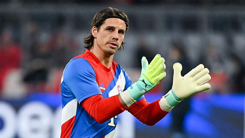Torwart Yann Sommer auf dem Spielfeld.
