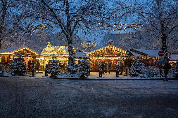 Der Haidhauser Weihnachtsmarkt ist sehr beliebt. Der Haidhauser Weihnachtsmarkt ist sehr beliebt.
