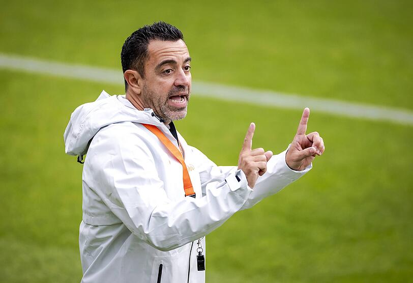 Soll bei den Niederländern eine attraktive Spielweise implementieren: Coach Xavi Hernández. Soll bei den Niederländern eine attraktive Spielweise implementieren: Coach Xavi Hernández.