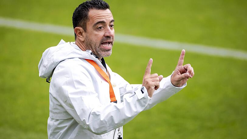 Soll bei den Niederländern eine attraktive Spielweise implementieren: Coach Xavi Hernández. Soll bei den Niederländern eine attraktive Spielweise implementieren: Coach Xavi Hernández.