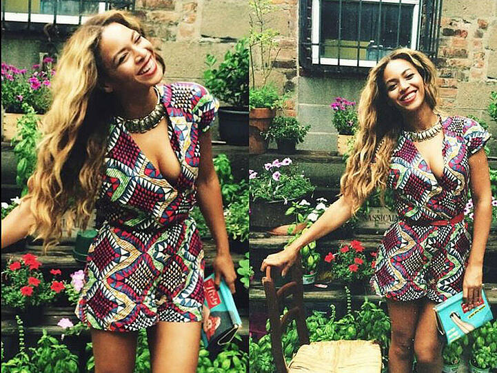 Fröhlich und entspannt zeigt sich Beyoncé abseits ihrer Karriere in den sozialen Netzwerken
