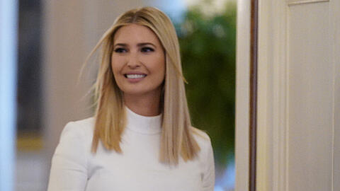 Ivanka Trump bei einem Round-Table im Weißen Haus.
