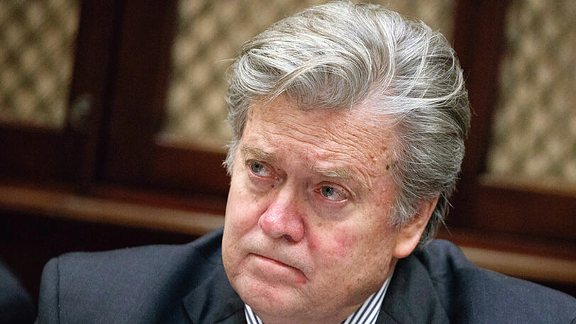 Wurde aus dem Nationalen Sicherheitsrat abgezogen: Trump-Berater Stephen Bannon.