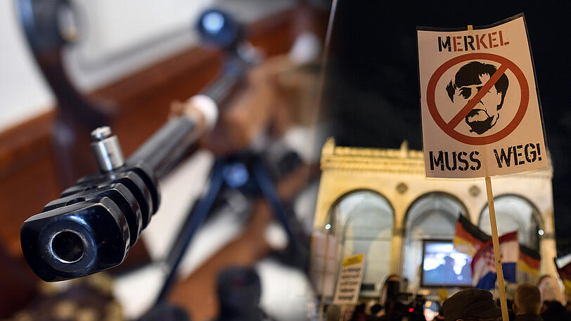 Ein Schützenverein als legale Maskerade für Bewaffnung von gewaltbereiten Pegida-Anhängern? Die Anschuldigungen gegen "Die Bayerische Schießsportgruppe München" wiegen schwer.