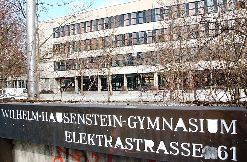 Bald mit neuer Adresse: das Bogenhauser Wilhelm-Hausenstein-Gymnasium, derzeit noch in der Elektrastraße 61 ansässig.
