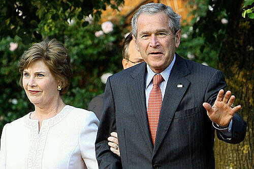 Laura und George W. Bush