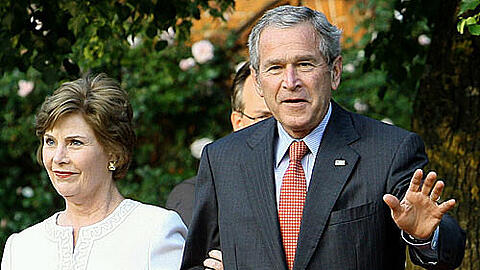Laura und George W. Bush