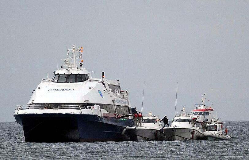Das Passagierschiff 'Kartepe' war mehrere Stunden in den Händen eines Geiselnehmers