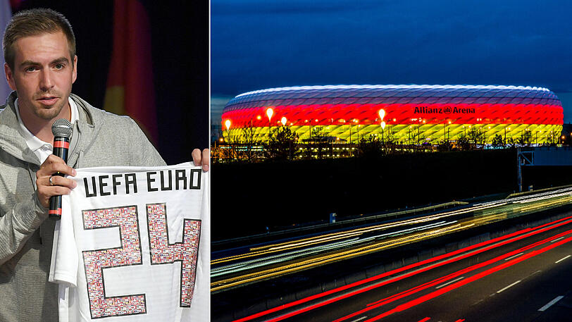 Die Allianz Arena ist als eines von zehn deutschen Stadien bei der EM 2024 vorgesehen, für die DFB-Ehrenspielführer Philipp Lahm intensiv wirbt.