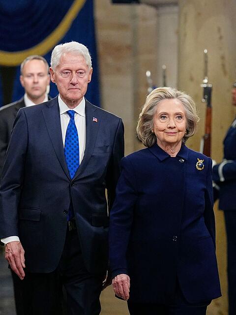 Clinton wird 80. (Archivbild)