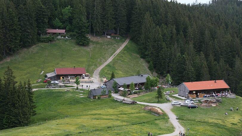 Bayern pur und leckeres Essen: Die Gindelalm. Bayern pur und leckeres Essen: Die Gindelalm.