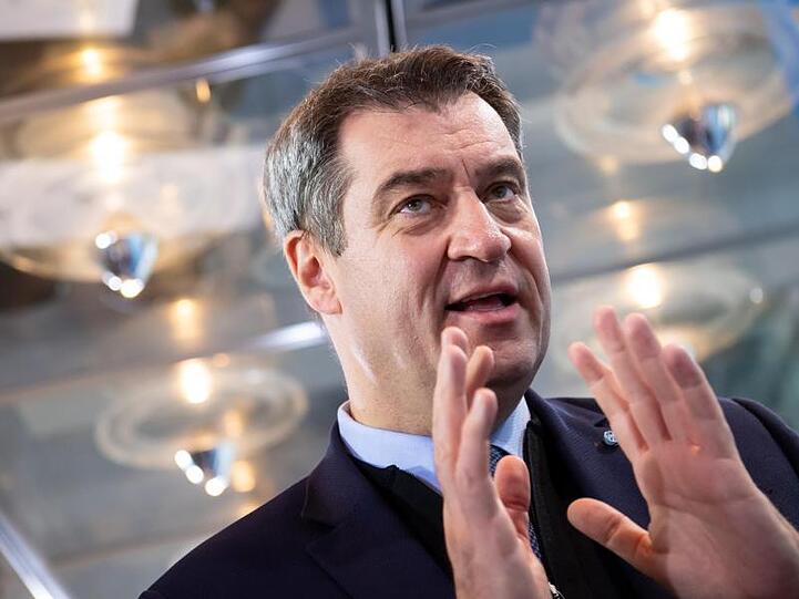 Markus Söder (CSU), Ministerpräsident von Bayern, bei einer Pressekonferenz. Foto: Sven Hoppe/dpa