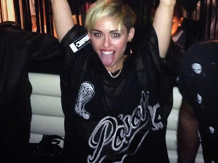 Miley Cyrus bei der Aftershow-Party von "Saturday Night Live"