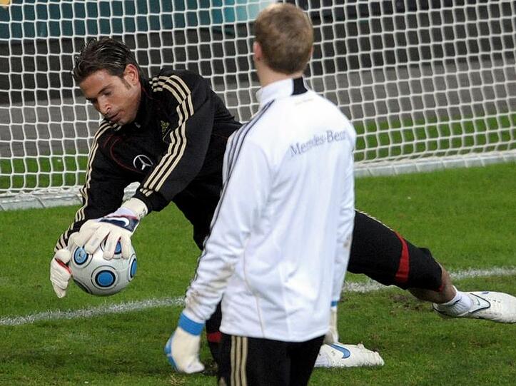Tim Wiese ist nach Manuel Neuer der zweite Torwart bei der WM