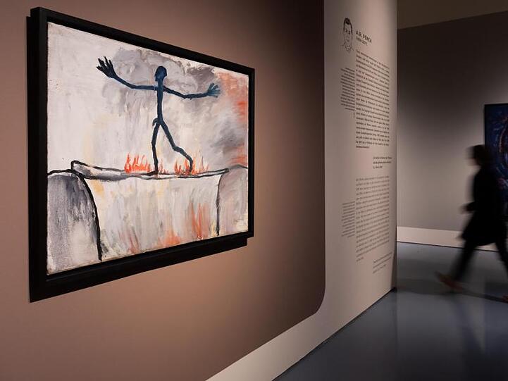 "Der Übergang" von A.R. Penck.
