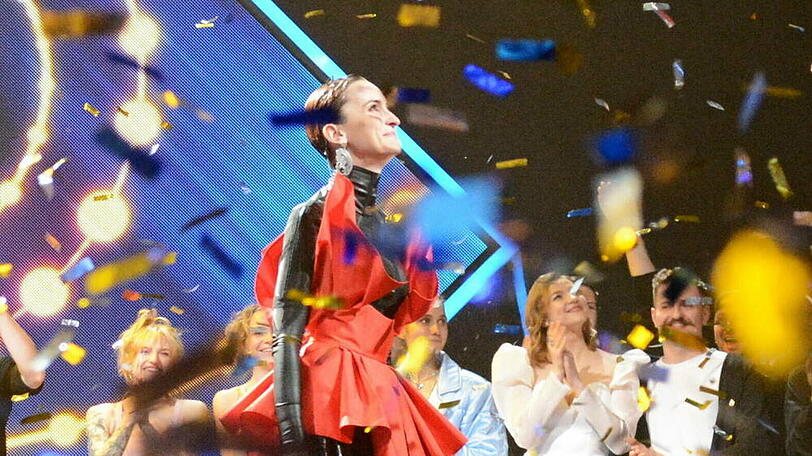 Die Ukraine schickt auch 2021 die Band Go_A mit Sängerin Kateryna Pawlenko (vorne) zum ESC.