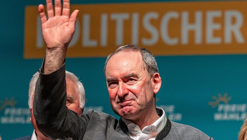 F&uuml;r seine Freien W&auml;hler lief es gar nicht schlecht: Hubert Aiwanger.