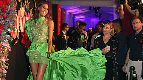 "Victoria's Secret"-Engel Cindy Bruna beim "Diamond Ball" in Manhattan