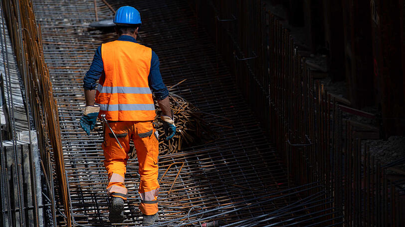 Aktuelle Bilder von der Baustelle des neuen Strafjustizzentrums in München.