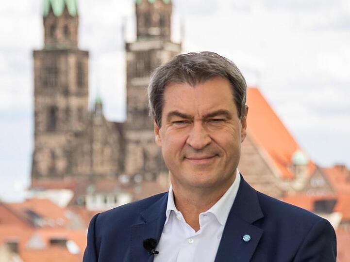 Markus Söder (CSU) beim Sommerinterview in Nürnberg. Foto: Daniel Karmann