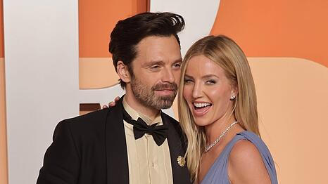 Sebastian Stan und Annabelle Wallis auf einem Event im M&auml;rz 2025.