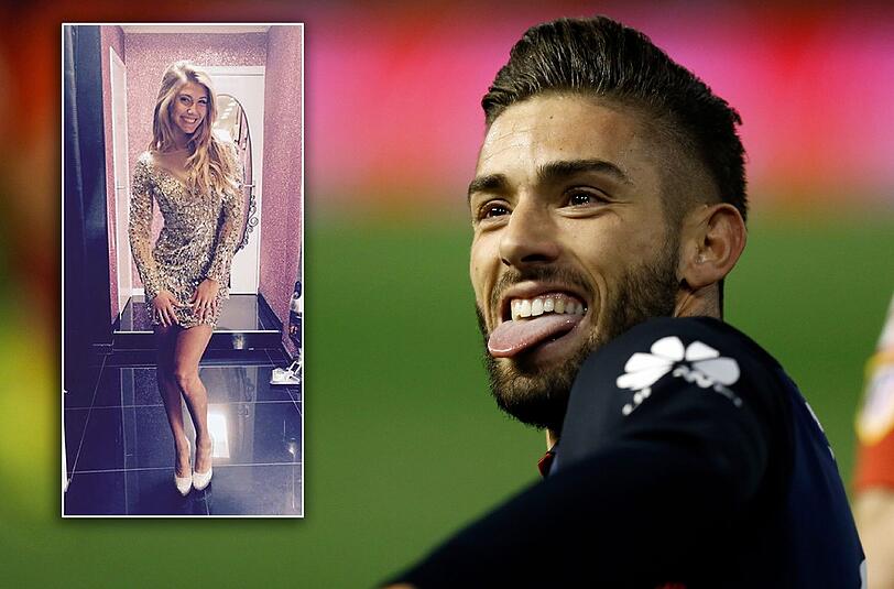 Atlético Madrid: Der belgisch-spanische Flügelspieler ist Yannik Ferreira-Carrasco ist mit der hübschen Noemi Happart zusammen.