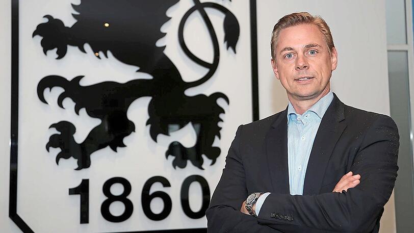 Geschäftsführer Markus Fauser will die Löwen fit für eine schrittweise Rückkehr in den Profifußball machen.