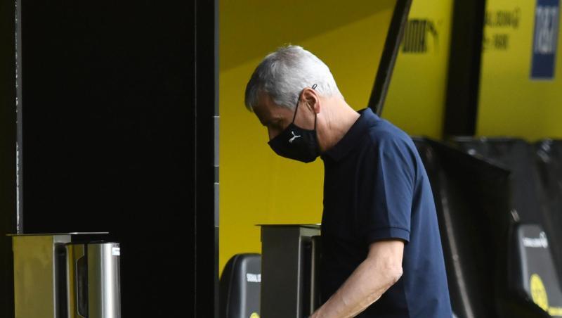 Dortmunds Trainer Lucien Favre.