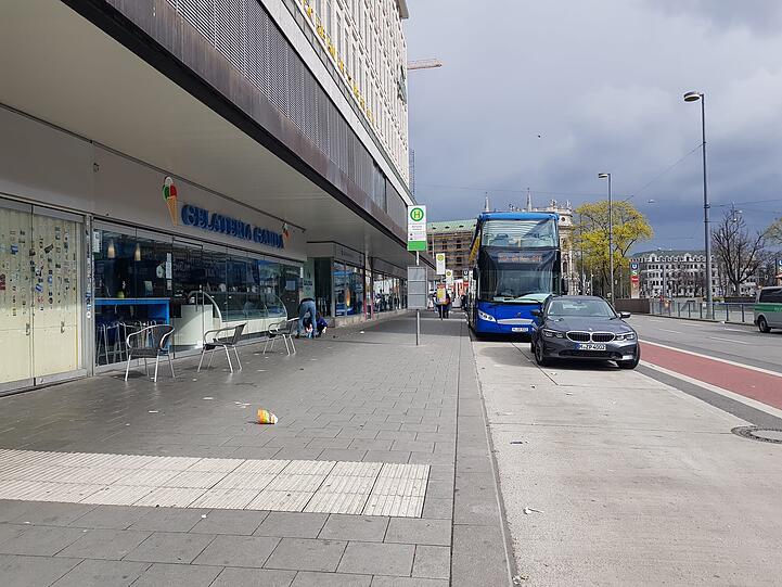 Hier ereignete sich die Tat.