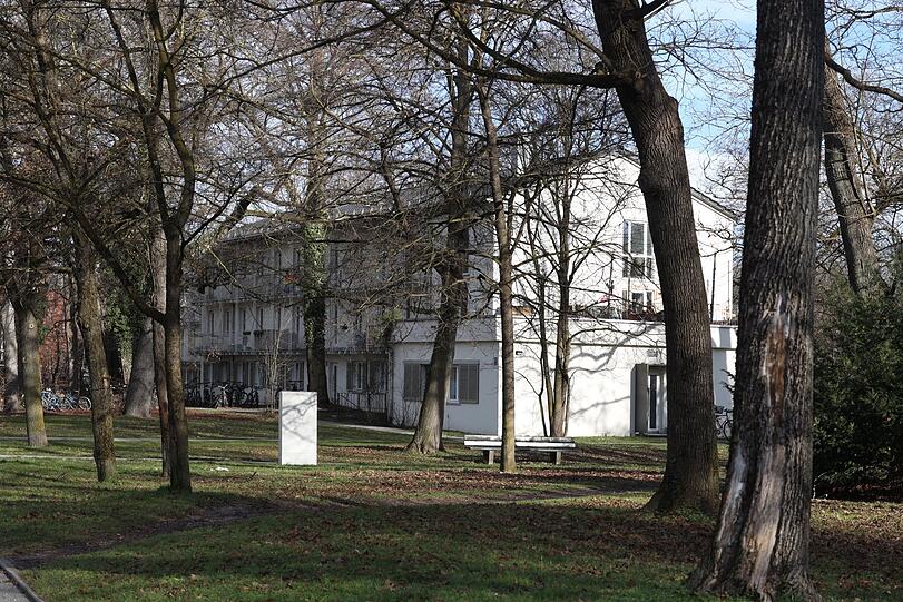Früher war hier ein Schloss - jetzt ist es ein Studentenwohnheim.