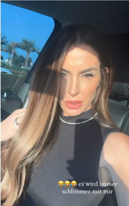 Anna-Maria Ferchichi trägt die Haare jetzt wieder lang. Anna-Maria Ferchichi trägt die Haare jetzt wieder lang.