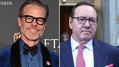 Guy Pearce (l.) blickte auf die Produktion von "L.A. Confidential" und Kevin Spaceys Verhalten am Set zurück.