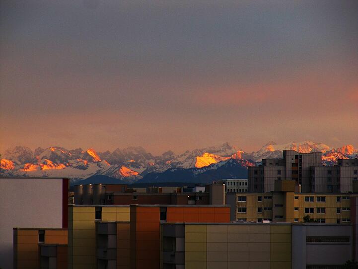 Phänomenal: Der Ausblick in Neuperlach.