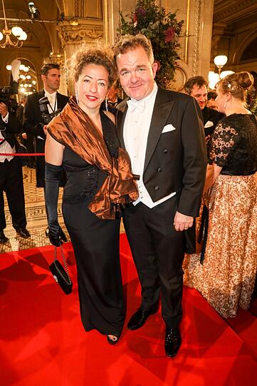 Cornelius Obonya mit Frau