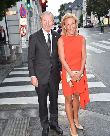 Wilfried Haslauer und Frau Christina
