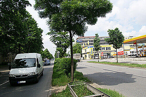 Hier passierte der schreckliche Unfall.
