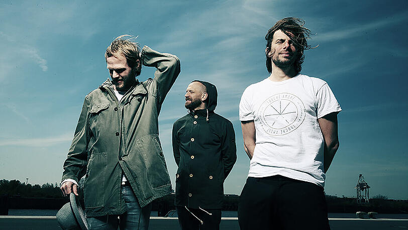 Peter Brugger (links), Florian Weber und Rüdiger Linhof sind die Sportfreunde Stiller.