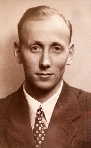 Helmut Haid in den 50er Jahren.