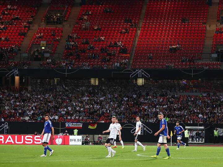 Mittlerweile keine Seltenheit: Leere Ränge bei Spielen der DFB-Elf.