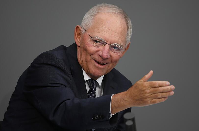 Wolfang Schäuble ist beim Finanzministertreffen der Euroländer dabei