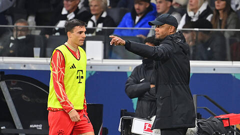 Joao Palhinha findet sich unter Vincent Kompany häufig auf der Bank wieder.