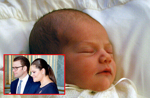 Hallo, kleine Estelle! Ganz Schweden ist verzückt von Victorias Baby. Hier gibt's die ersten richtigen Fotos!