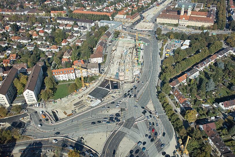 Für Straßen und Brücken sind 99,2 Millionen eingeplant: Davon allein für den Tunnel am Luise-Kiesselbachplatz 41,5 Millionen Euro.