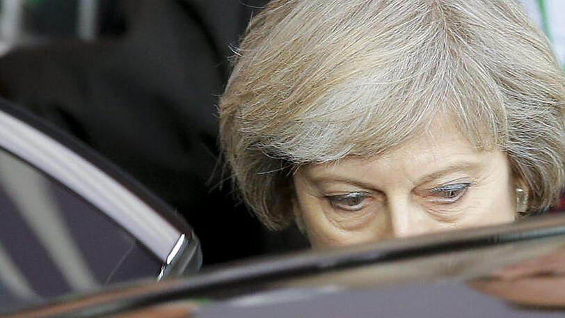 Die britische Premierministerin Theresa May: Auf die Brexit-Entscheidung selbst hat das Urteil aber keinen Einfluss.